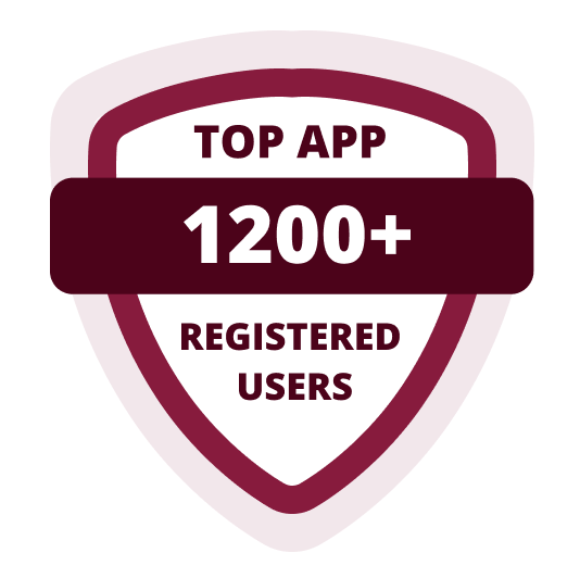 1200+ registered users